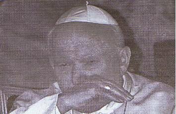The Pope of Rome cries crocodile tears for the millions of people murdered by the Nazis and their allies, The Roman Catholic Church.